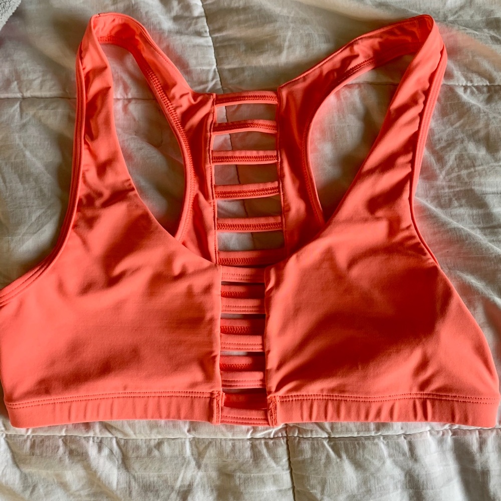 Super cute Sports Bra VS Pink (Coral Color)